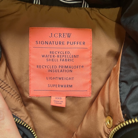 J. Crew New quilted excursion vest Size XXS - Picture 3 of 9